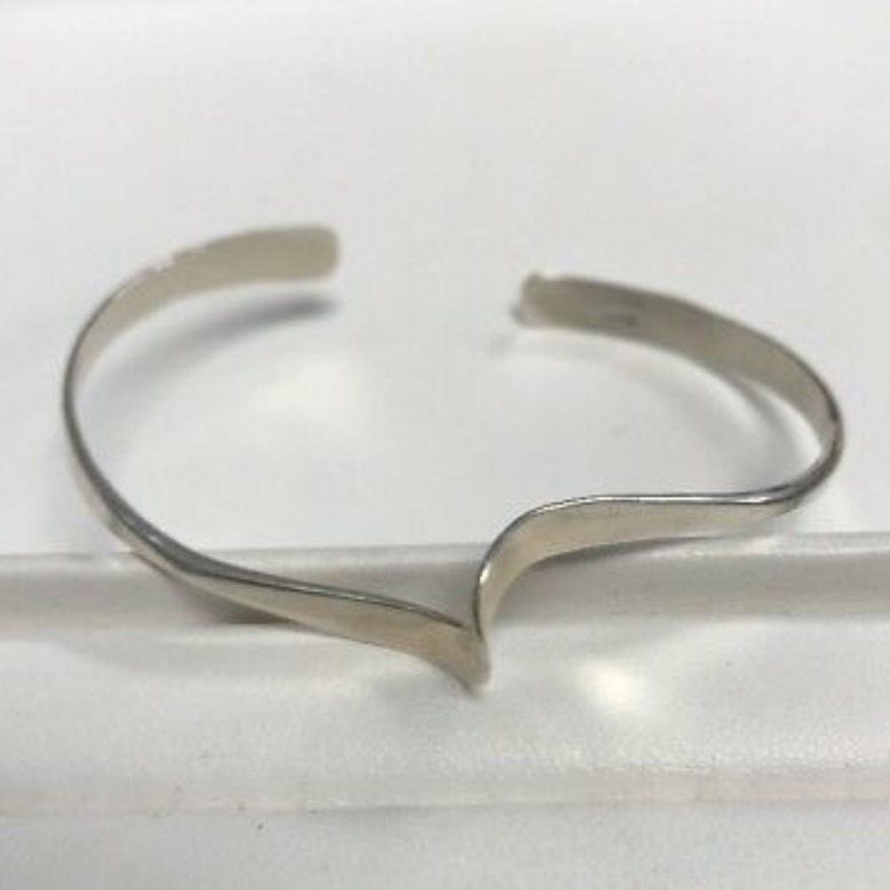 Vtg SIGNED Modernist RICHARD PARKER Sterling Silve